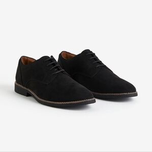 H&M Men's Black Derby‎ Dress Shoes